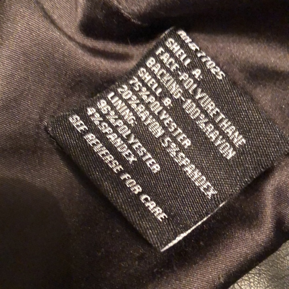 Giuliana leather Moto jacket XS - Picture 5 of 7